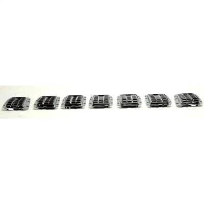 New Chrome Grille Assembly Compatible With Jeep Grand Cherokee Overland 6 Cyl 3.6L Grand Cherokee thumbnail 8