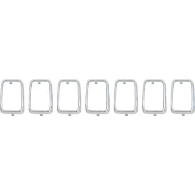 New Chrome Grille Assembly Compatible With Jeep Grand Cherokee Wk Laredo E 6 Cyl 3.6L Grand Cherokee thumbnail 2