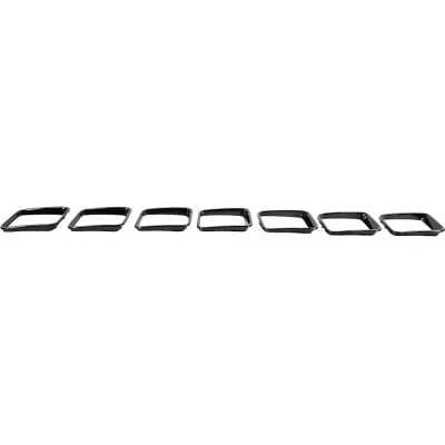 New Center Grille Trim Compatible With Jeep Grand Cherokee Trackhawk Grand Cherokee Srt 2017-2021 thumbnail 12