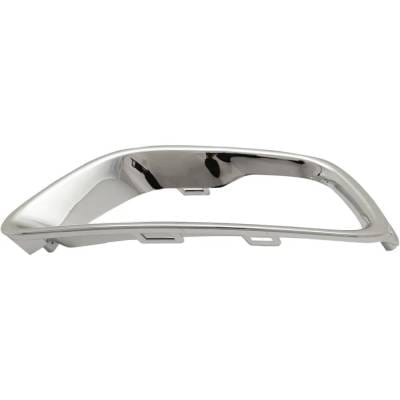 New Chrome Fog Light Trim Compatible With Jeep Grand Cherokee Overland Grand Cherokee Trailhawk thumbnail 8