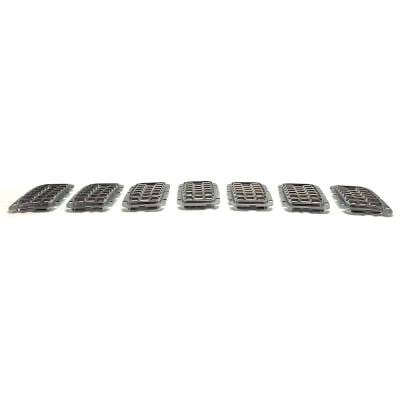 New Chrome Grille Assembly Compatible With Jeep Grand Cherokee Wk Limited 6 Cyl 3.6L Grand Cherokee thumbnail 8