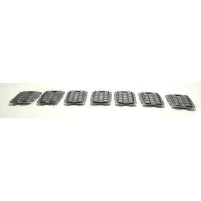 New Chrome Grille Assembly Compatible With Jeep Grand Cherokee Wk Limited 6 Cyl 3.6L Grand Cherokee thumbnail 12