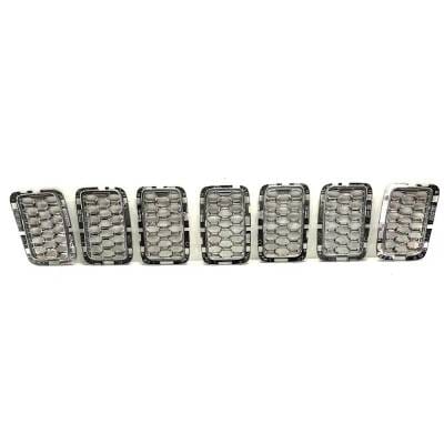 New Chrome Grille Assembly Compatible With Jeep Grand Cherokee Wk Limited X 6 Cyl 3.6L Grand thumbnail 10