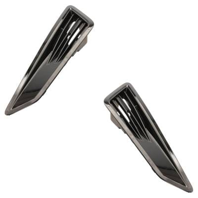 New Pair Of Hood Scoop Compatible With Chevrolet Camaro Ss 2016-2018 By Gm1235136 23403779 Gm1235137 thumbnail 6