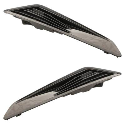 New Pair Of Hood Scoop Compatible With Chevrolet Camaro Ss 2016-2018 By 23403779 Gm1235137 23403778 thumbnail 4