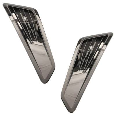 New Pair Of Hood Scoop Compatible With Chevrolet Camaro Ss 2016-2018 By 23403779 Gm1235136 Gm1235137 thumbnail 5