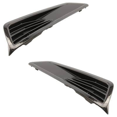 New Pair Of Hood Scoop Compatible With Chevrolet Camaro Ss 2016-2018 By 23403778 23403779 Gm1235136 thumbnail 2