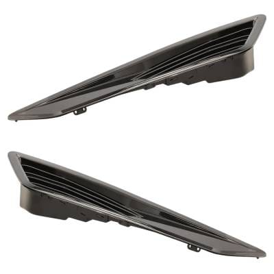 New Pair Of Hood Scoop Compatible With Chevrolet Camaro Ss 2016-2018 By 23403778 23403779 Gm1235136 thumbnail 7