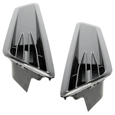 Pair Of Hood Scoop Compatible With Chevrolet Camaro Ss 2016-2018 By Gm1235137 Gm1235136 23403779