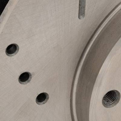 New Cross-Drilled And Slotted Brake Disc Compatible With Toyota Tacoma Dlx 4 Cyl 2.7L Tacoma Dlx 4 thumbnail 8