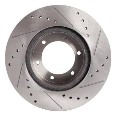 New Cross-Drilled And Slotted Brake Disc Compatible With Toyota Pickup Base 6 Cyl 3.0L 4Runner Sr5 6 thumbnail 8