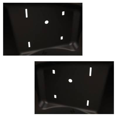 New Front Left And Front Right Fender Liner Compatible With Chevrolet Gmc Savana 3500 Sle 8 Cyl 6.0L thumbnail 14