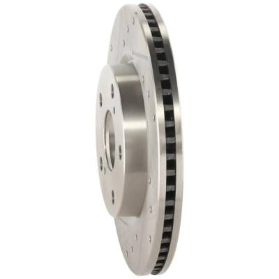 New Cross-Drilled And Slotted Brake Disc Compatible With Lexus Scion Toyota Rav4 Platinum 4 Cyl 2.5L thumbnail 6