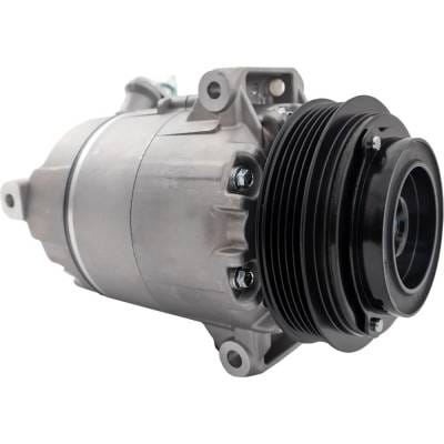 New 5-Groove Pulley A/C Compressor Compatible With Buick Chevrolet Impala Ltz 4 Cyl 2.5L Malibu thumbnail 4