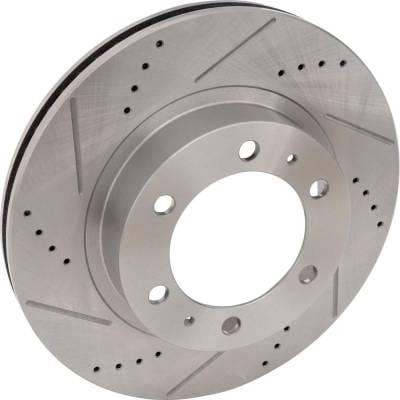 New 6 Lugs Brake Disc Compatible With Toyota Tacoma X-Runner 6 Cyl 4.0L Tacoma Trd Sport 6 Cyl 3.5L thumbnail 2