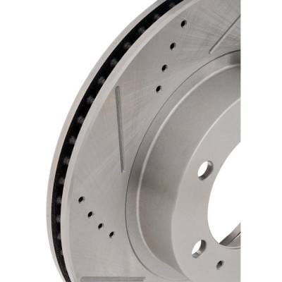 New 6 Lugs Brake Disc Compatible With Toyota Tacoma Trail 6 Cyl 3.5L 4Runner Limited 6 Cyl 4.0L thumbnail 8