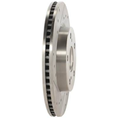 New Cross-Drilled And Slotted Brake Disc Compatible With Lexus Scion Toyota Rav4 Limited 4 Cyl 2.5L thumbnail 16