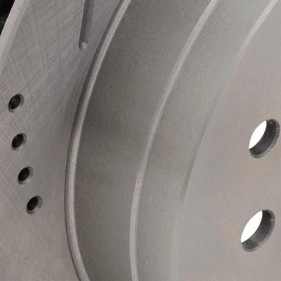 New Cross-Drilled And Slotted Brake Disc Compatible With Lexus Toyota 4Runner Sport 8 Cyl 4.7L thumbnail 8