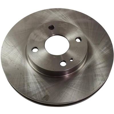 New 4 Lugs Brake Disc Compatible With Scion Toyota Yaris Ce 4 Cyl 1.5L Yaris Ia Base 4 Cyl 1.5L thumbnail 2