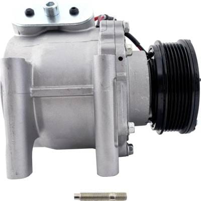 New 6-Groove Pulley A/C Compressor Compatible With Buick Chevrolet Gmc Trailblazer Ls 6 Cyl 4.2L thumbnail 2