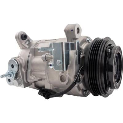 New 4-Groove Pulley A/C Compressor Compatible With Cadillac Chevrolet Gmc Silverado 1500 Ltz 8 Cyl thumbnail 4