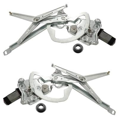 New Front Left And Front Right Window Regulator Compatible With Bmw 318I Base 4 Cyl 1.8L 320I Base 6 thumbnail 5
