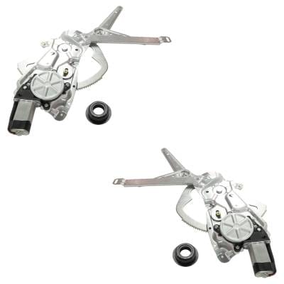 New Front Left And Front Right Window Regulator Compatible With Bmw 318I Base 4 Cyl 1.8L 325I Base 6 thumbnail 2