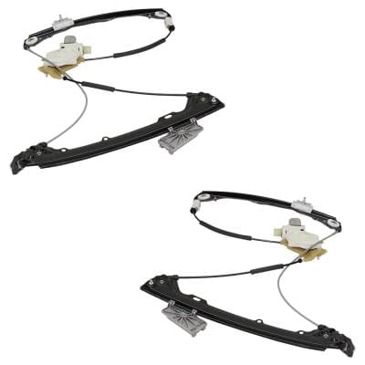 New Front Left And Front Right Window Regulator Compatible With Bmw 335I Base 335Is Base 2007-2013 thumbnail 6