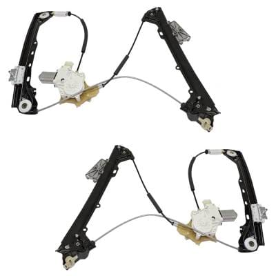New Front Left And Front Right Window Regulator Compatible With Bmw 335I Base 335Xi Base 2007-2013 thumbnail 2