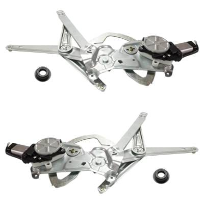 New Front Left And Front Right Window Regulator Compatible With Bmw 325I Base 6 Cyl 2.5L 318I Base 4 thumbnail 6