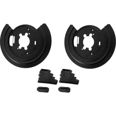 New Rear Brake Dust Shields Compatible With Dodge Durango Slt 8 Cyl 4.7L Ram 1500 Slt 8 Cyl 5.7L Ram thumbnail 2