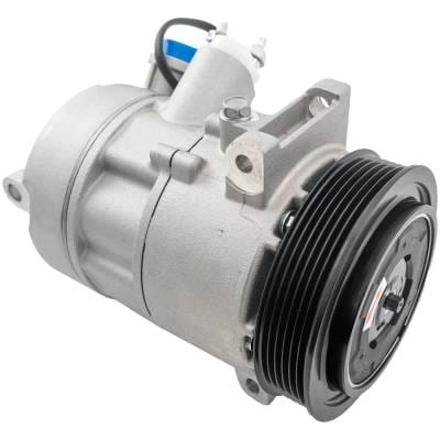 New 6-Groove Pulley A/C Compressor Compatible With Dodge Jeep Patriot Latitude 4 Cyl 2.4L Caliber thumbnail 2