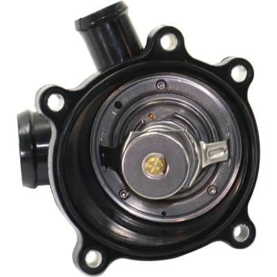 New Water Pump Thermostat Housing Compatible With Audi Volkswagen Touareg Highline 8 Cyl 4.2L thumbnail 2