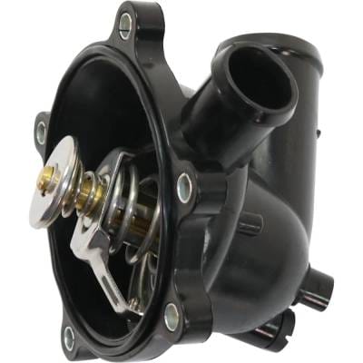New Water Pump Thermostat Housing Compatible With Audi Volkswagen Touareg Highline 8 Cyl 4.2L thumbnail 8