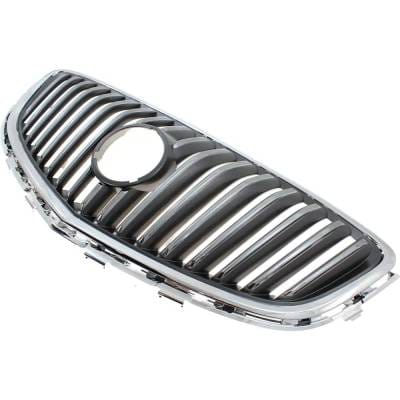 New Chrome Grille Assembly Compatible With Buick Verano Convenience 4 Cyl 2.4L Verano Base 4 Cyl thumbnail 4