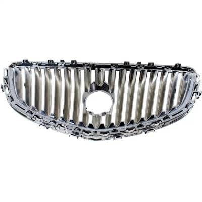 New Chrome Grille Assembly Compatible With Buick Verano Convenience 4 Cyl 2.4L Verano Base 4 Cyl thumbnail 10