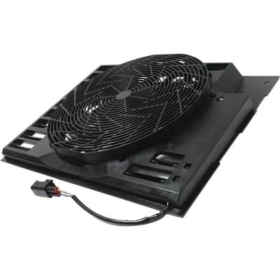 New Condenser Cooling Fan Assembly Compatible With Bmw 750Li Base 8 Cyl 4.8L 745I Base 8 Cyl 4.4L thumbnail 4
