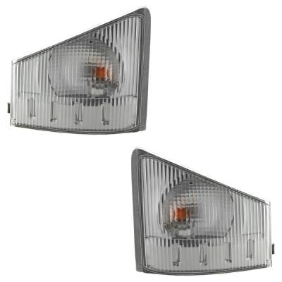 New Front Left And Front Right Turn Signal Light Compatible With Gmc Isuzu W5500hd Forward W5s042 thumbnail 2