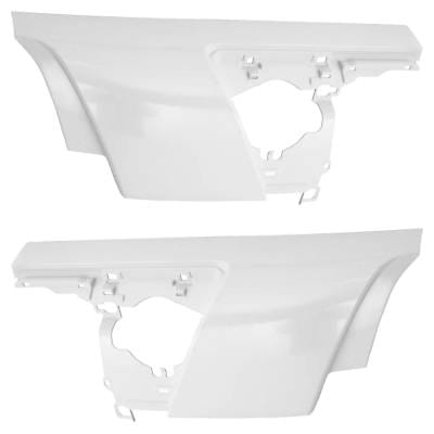 New Pair Of Cab Corner Repair Panel Compatible With Isuzu Npr Base 4 Cyl 5.2L Npr Base 8 Cyl 6.0L thumbnail 2