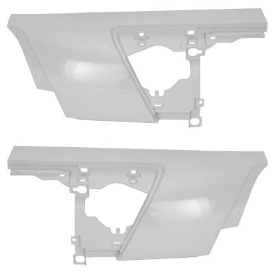 New Pair Of Cab Corner Repair Panel Compatible With Isuzu Nrr Base 4 Cyl 5.2L Npr Base 8 Cyl 6.0L thumbnail 4