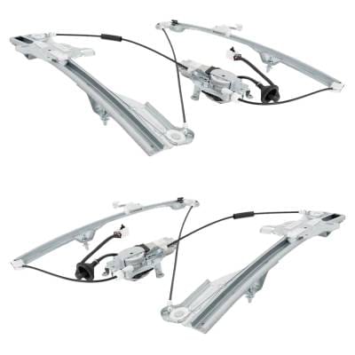 Front Left And Front Right Window Regulator Compatible With Infiniti G35 Sport G35 Base 2003-2007 By thumbnail 6