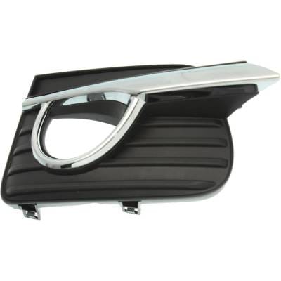 New Chrome Fog Light Trim Compatible With Infiniti Q50 Premium Q50 Hybrid Q50 Hybrid Premium Q50 thumbnail 6