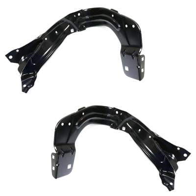 New Pair Of Headlight Bracket Compatible With Mercedes Benz C320 Base 6 Cyl 3.2L C230 Kompressor 4