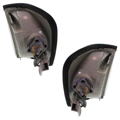 New Pair Of Corner Light Compatible With Mercedes Benz E320 Base 6 Cyl 3.2L E500 Base 8 Cyl 5.0L thumbnail 10