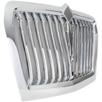 New Chrome Grille Assembly Compatible With International Lt625 Base 6 Cyl 14.9L Lt625 Base 6 Cyl thumbnail 6