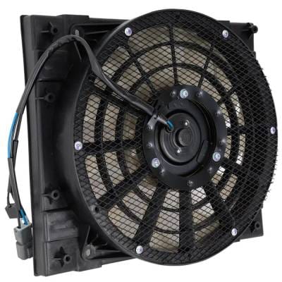 New Condenser Cooling Fan Assembly Compatible With Chevrolet Gmc Isuzu W5500hd Forward W5s042 4 Cyl thumbnail 6
