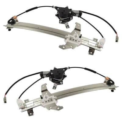 New Front Left And Front Right Window Regulator Compatible With Lincoln Town Car Signature Town Car thumbnail 4