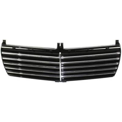 New Black Grille Assembly Compatible With Mercedes Benz 190E 2.6 6 Cyl 2.6L 190D 2.2 4 Cyl 2.2L 190E thumbnail 2