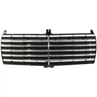 New Black Grille Assembly Compatible With Mercedes Benz 190E 2.6 6 Cyl 2.6L 190D 2.2 4 Cyl 2.2L 190E thumbnail 10