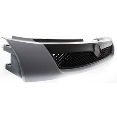 New Gray Shell Grille Assembly Compatible With Mazda Protege Es 4 Cyl 1.8L Protege Dx 4 Cyl 1.5L thumbnail 6